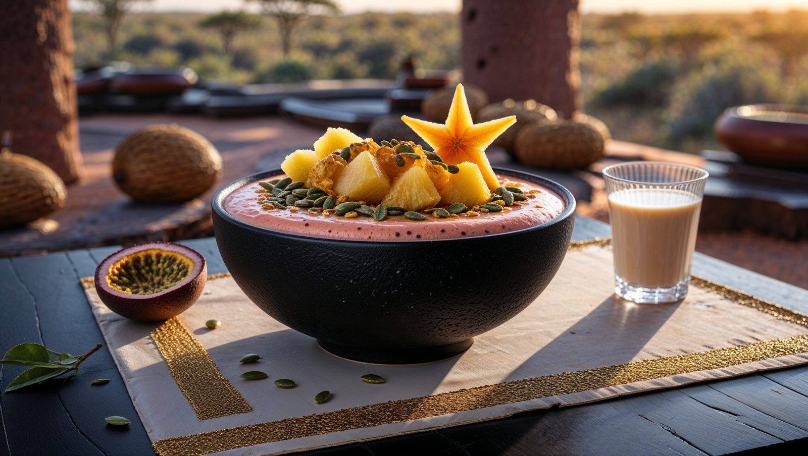 Baobab Glow Smoothie Bowl: A 10-Minute Rare Superfood Treasure
