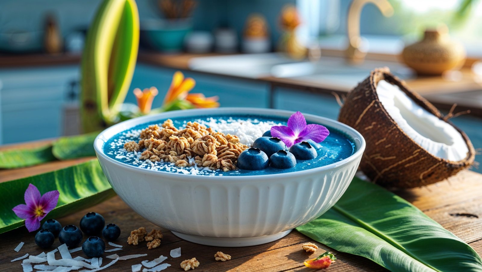 Viral Spirulina Blue Smoothie Bowl: A 10-Minute Superfood Glow-Up