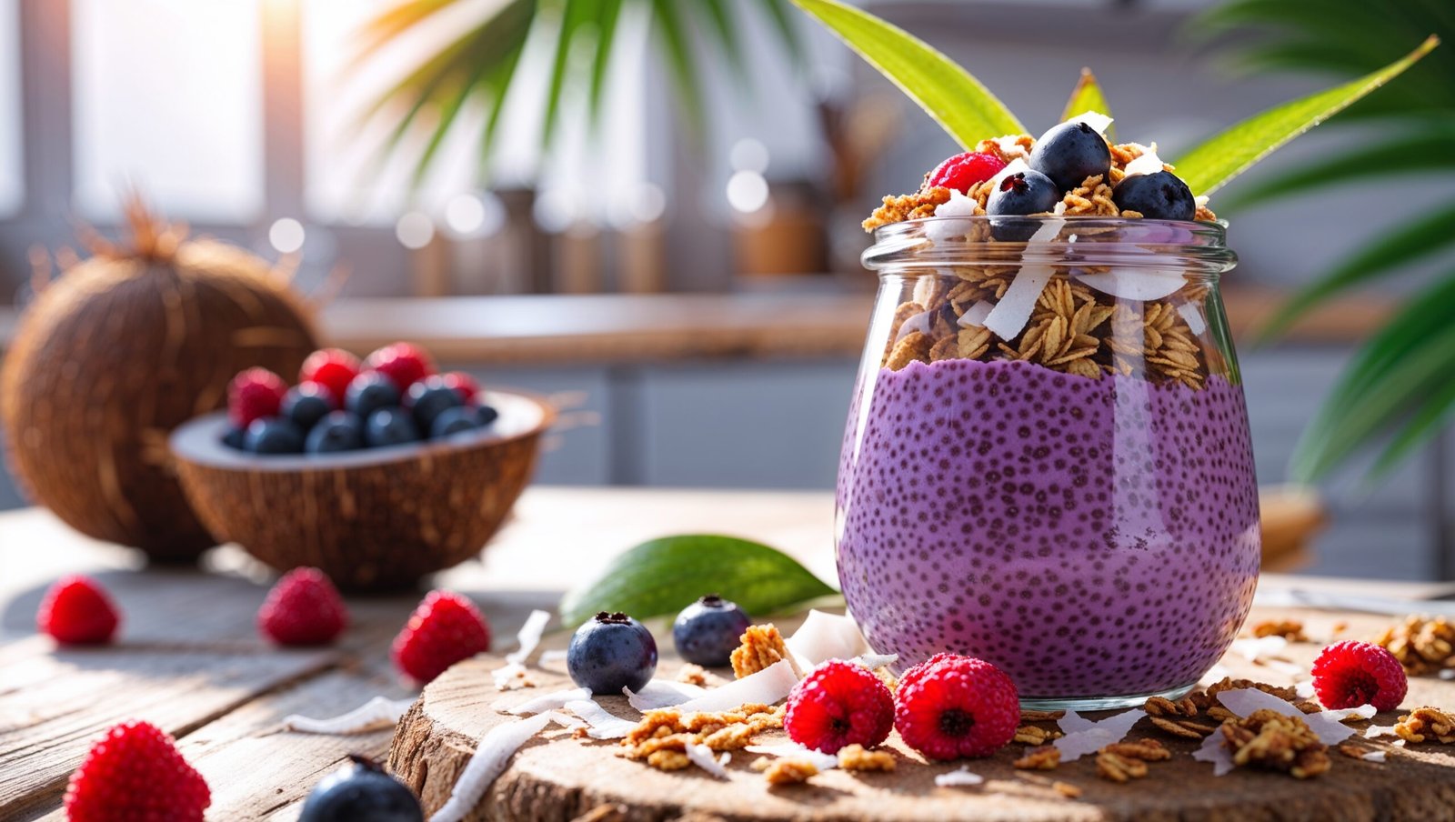 Açaí Coconut Chia Pudding: A 10-Minute Superfood Breakfast