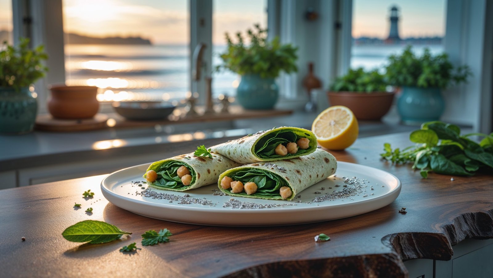 Viral Chickpea-Spinach Glow Wrap: A 10-Minute Superfood Favorite