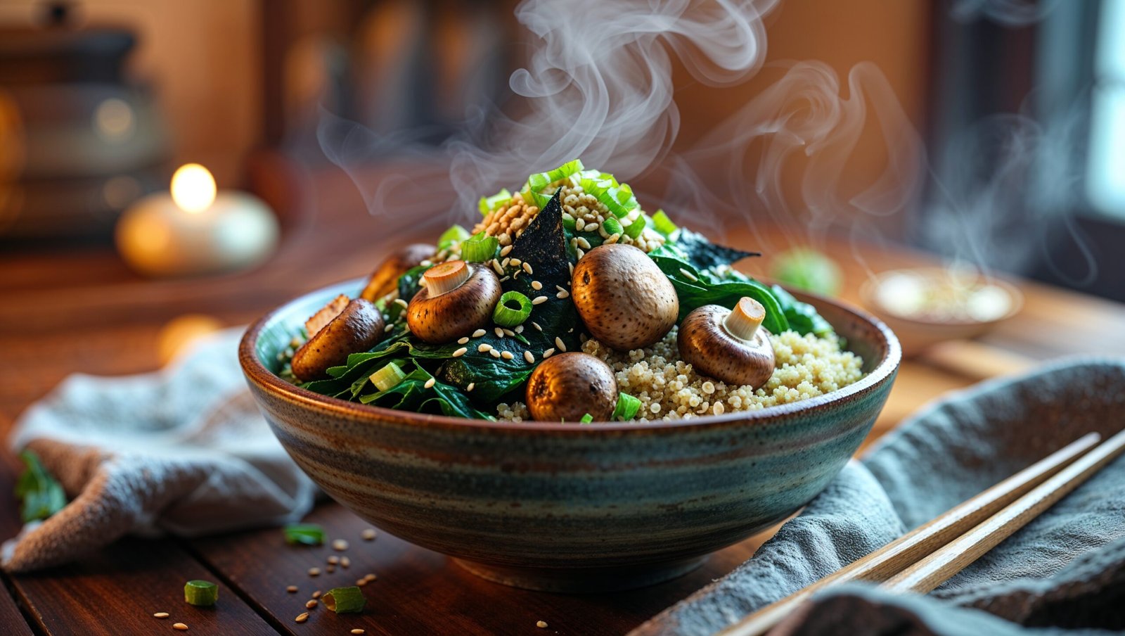 Viral Miso Mushroom Glow Bowl: A 15-Minute Immune-Boosting Recipe