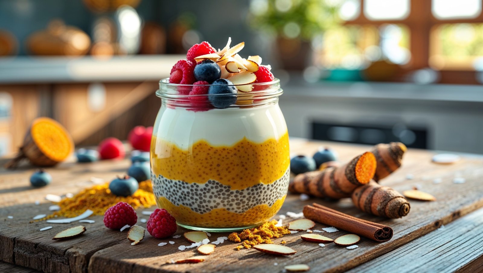 Viral Turmeric Golden Milk Chia Parfait: A 10-Minute Superfood Breakfast